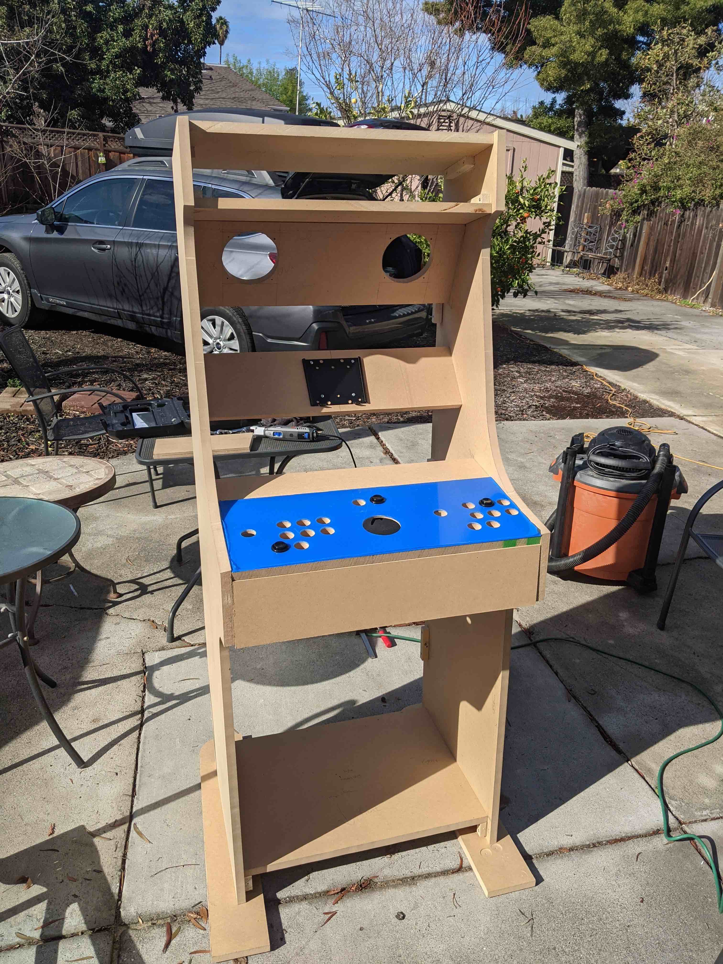 Fit with control panel