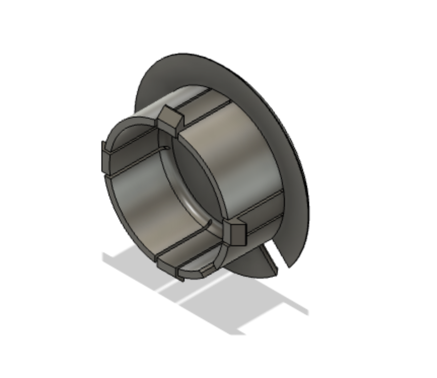 Rendering of plug cap