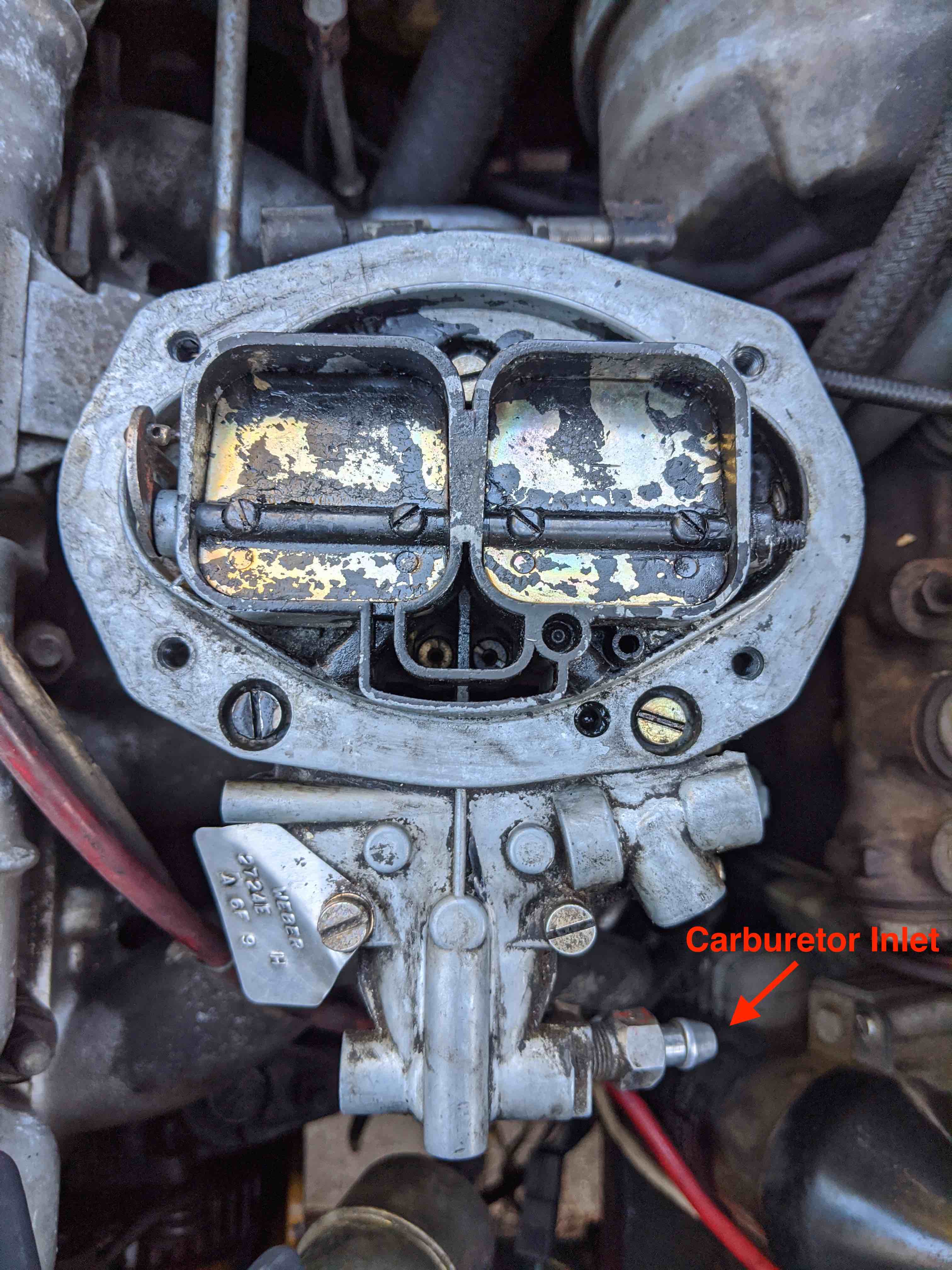Carburetor inlet