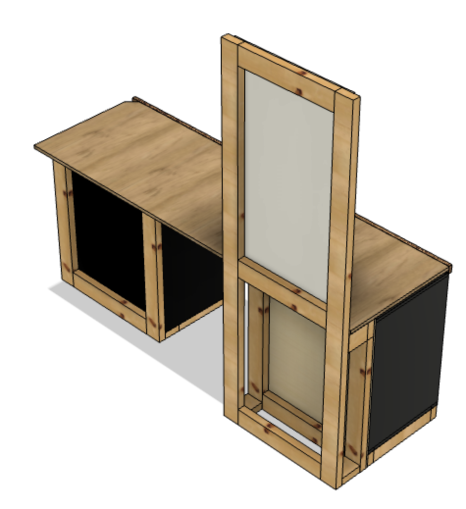 Workbench rendering, back